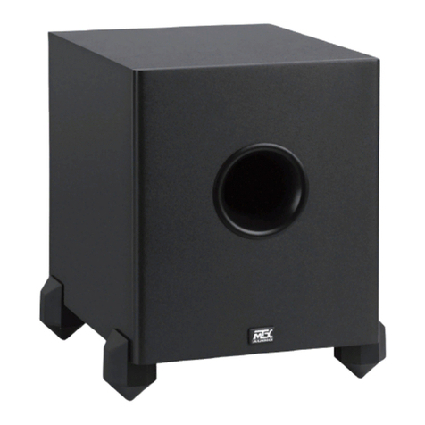 MTX SUB8 owner's manual