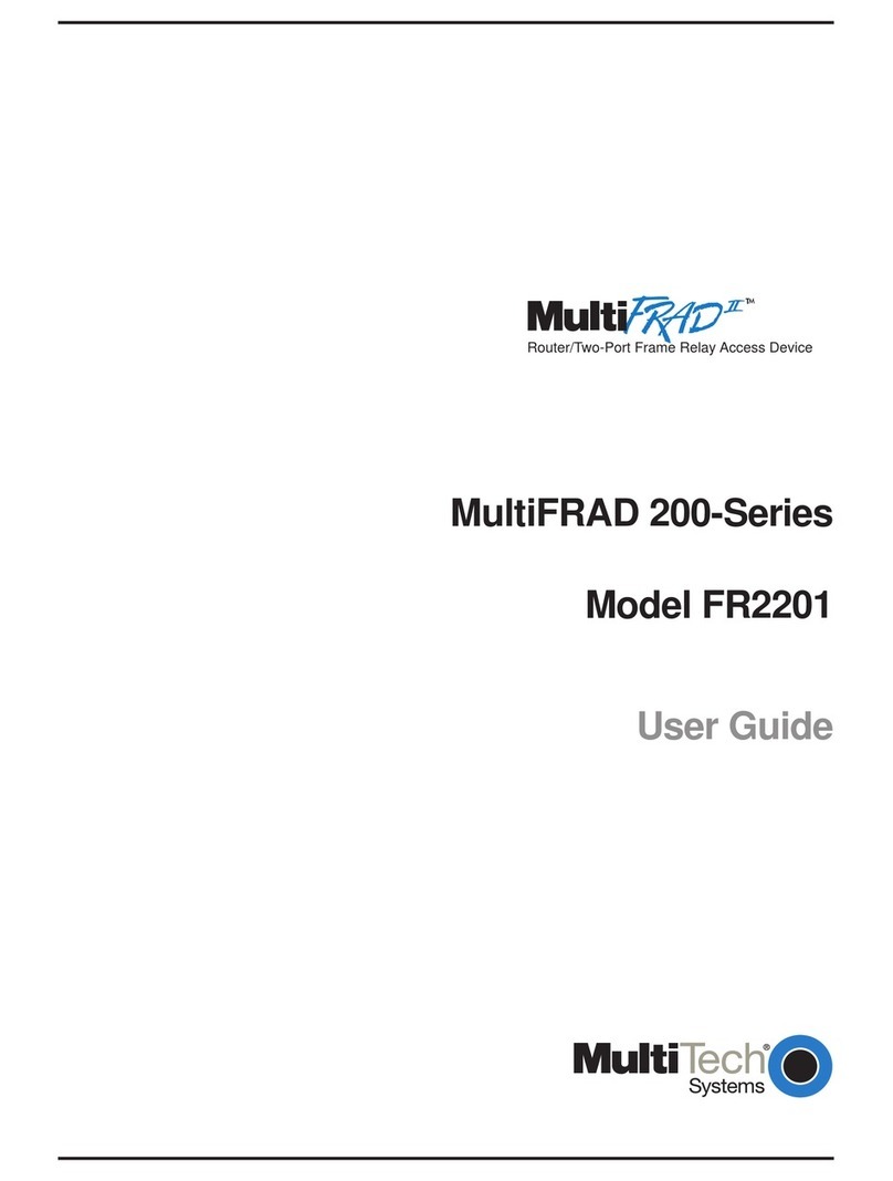 Multitech MultiFRAD FR2201 user guide