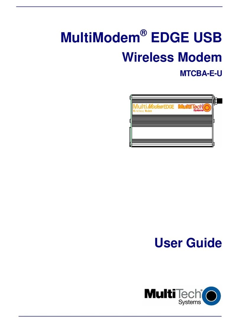 Multitech MTCBA-E-U User manual Multitech MTCBA-E-U User manual