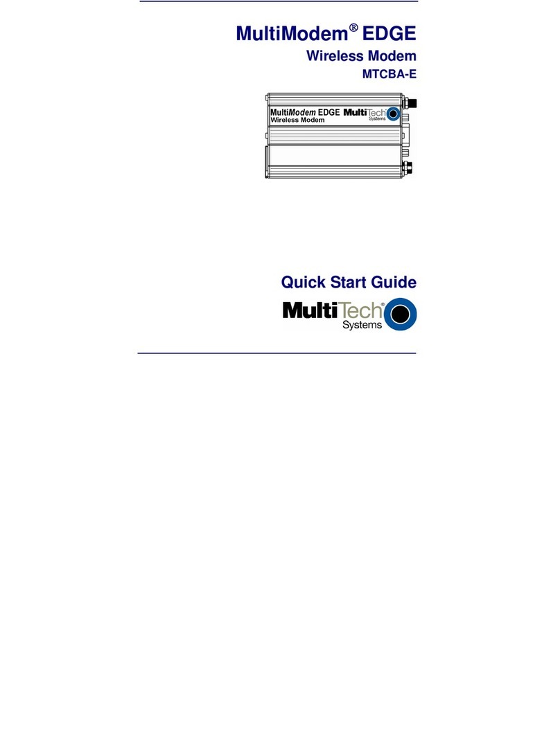 Multitech MTCBA-E User manual