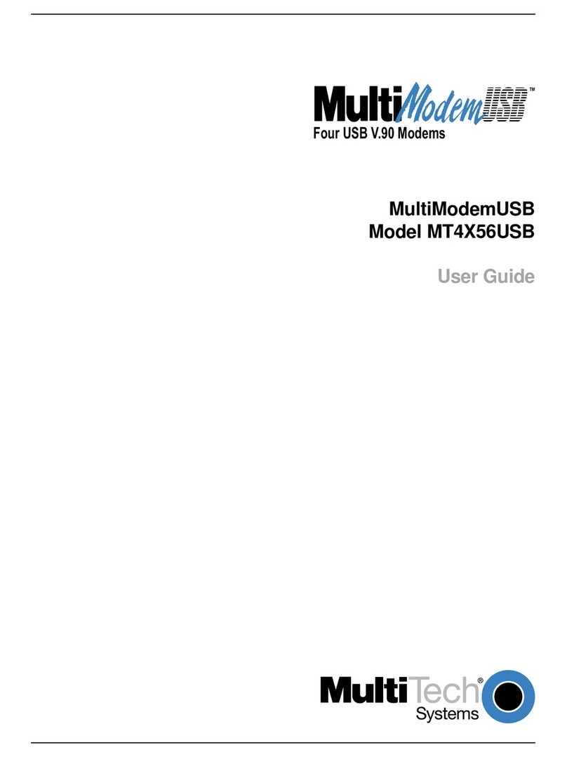 Multitech MultiModem MT4X56USB User manual Multitech MultiModem MT4X56USB User manual