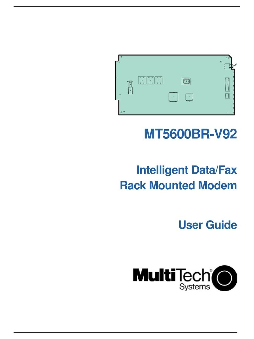 Multitech MultiModemII MT5600BR-V92 user guide