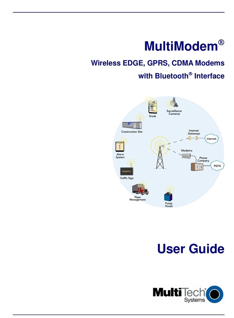 Multitech MultiModem User manual