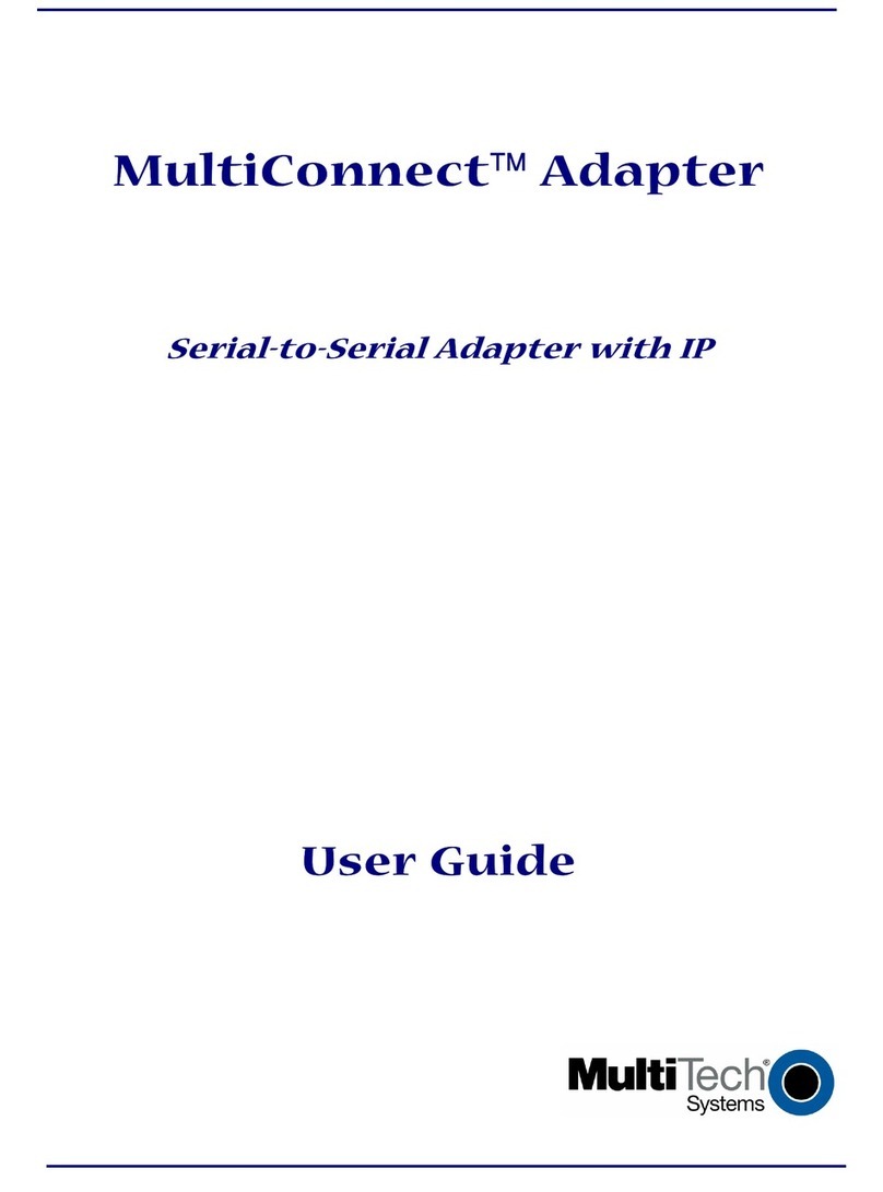 Multitech MultiConnect Adapter user guide