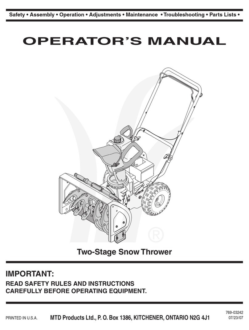 MTD L-Style User manual
