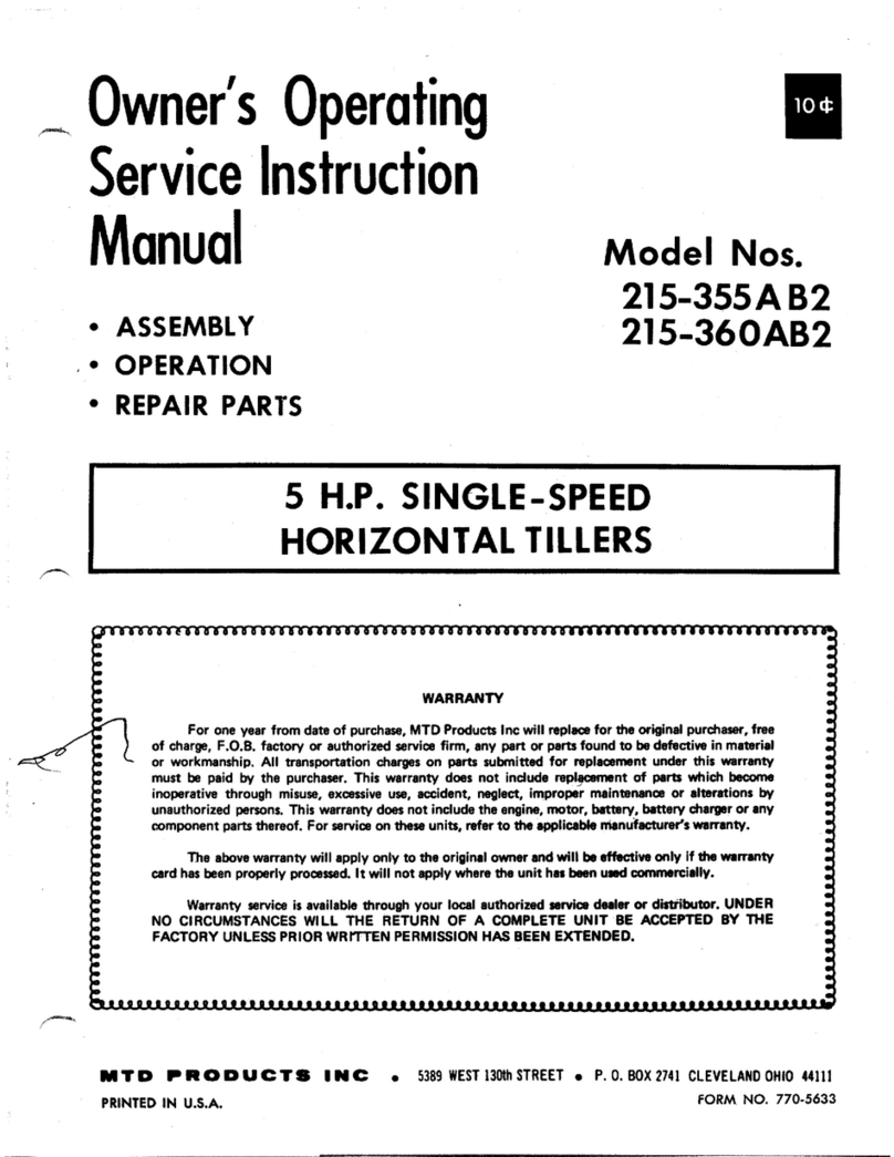 MTD 215-355AB2 Manual