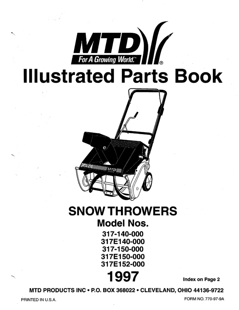 MTD 317-140-000 Setup guide MTD 317-140-000 Setup guide