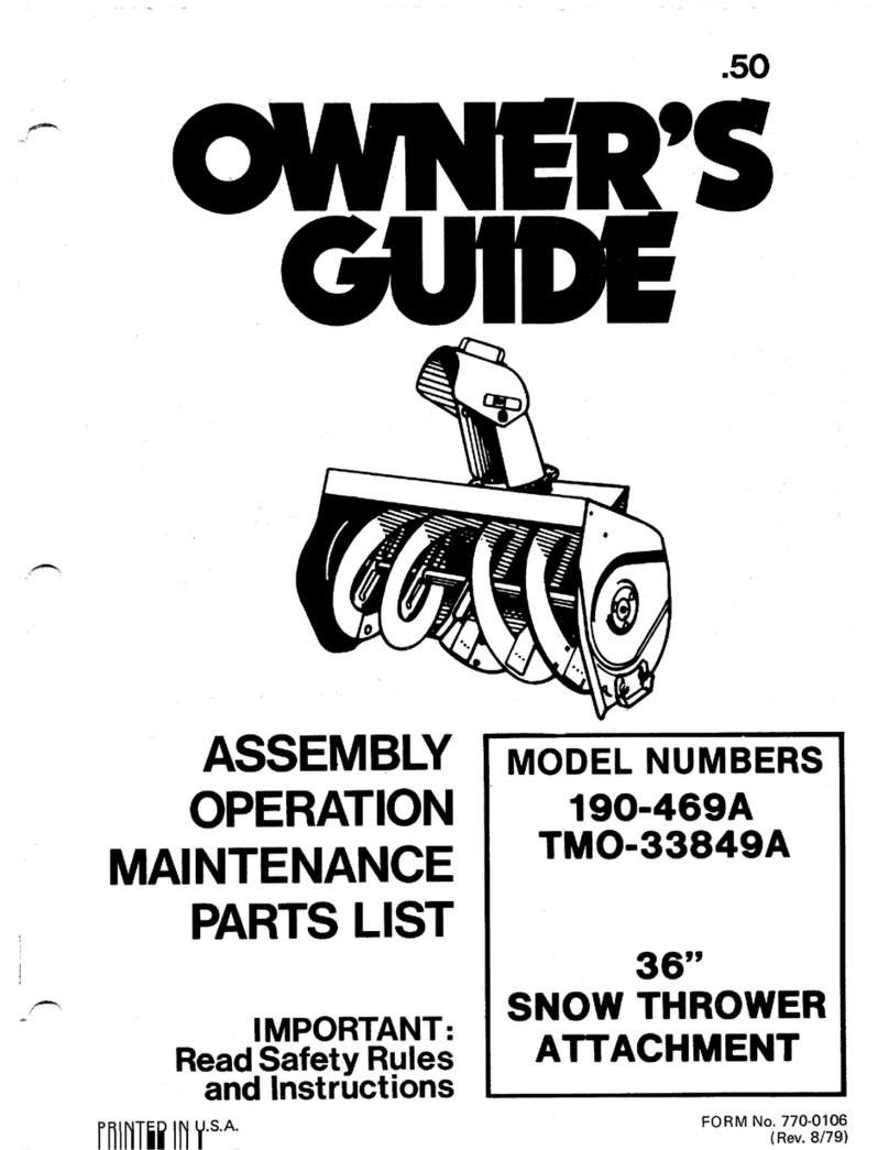 MTD 190-469A owner's guide