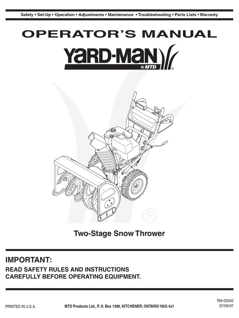Yard-Man 769-03342 User manual