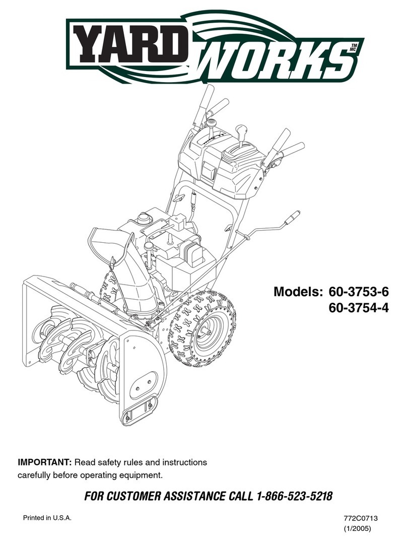 Yard Works 60-3753-6 User manual