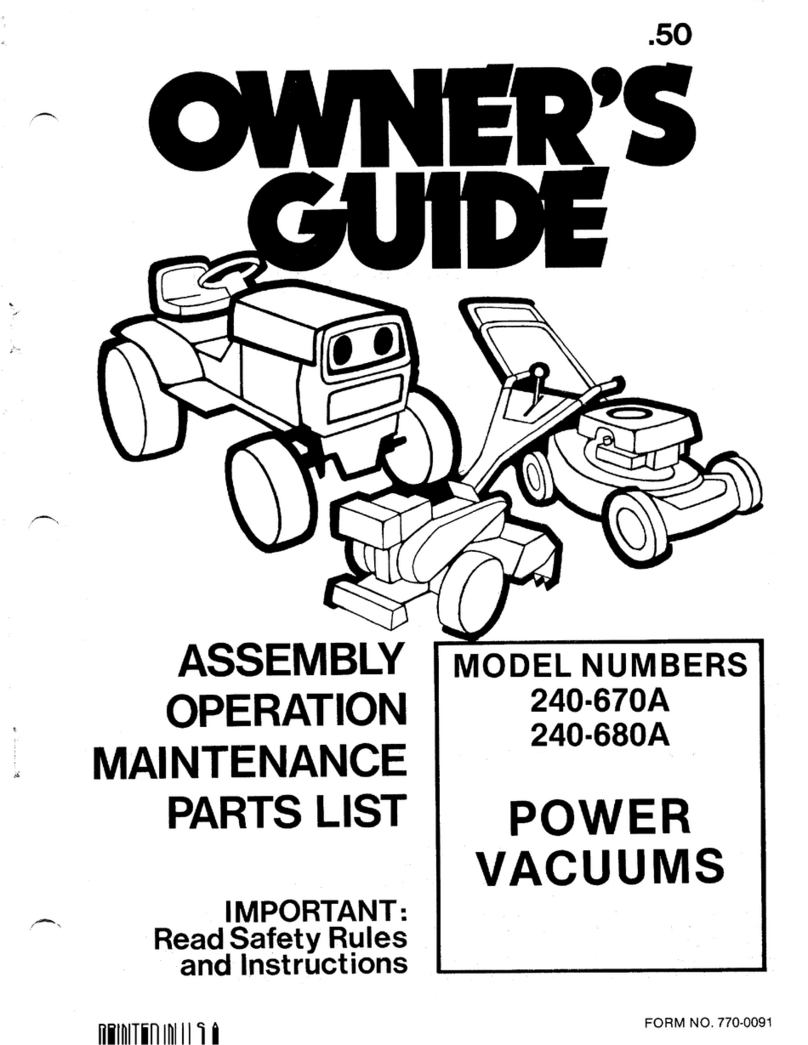 MTD 240-670A User manual