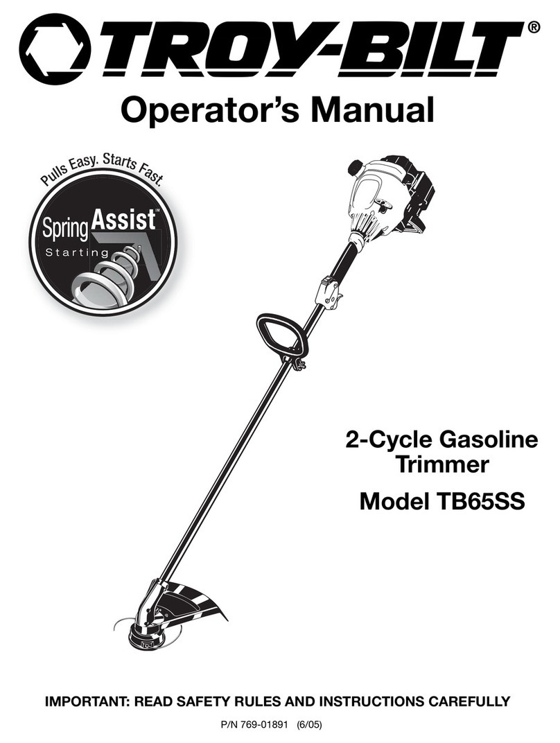 Troy-Bilt TB65SS User manual