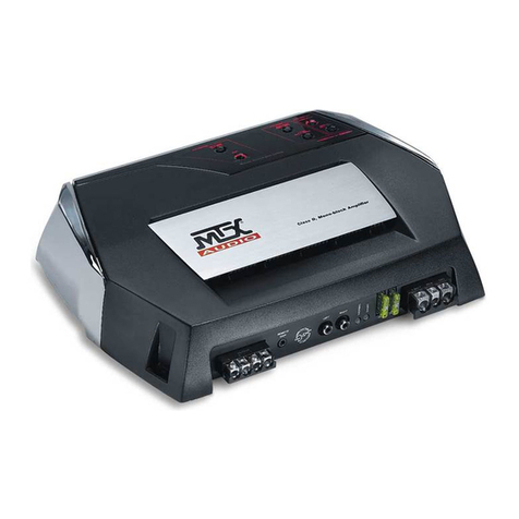 MTX Thunder TA2301 User manual MTX Thunder TA2301 User manual