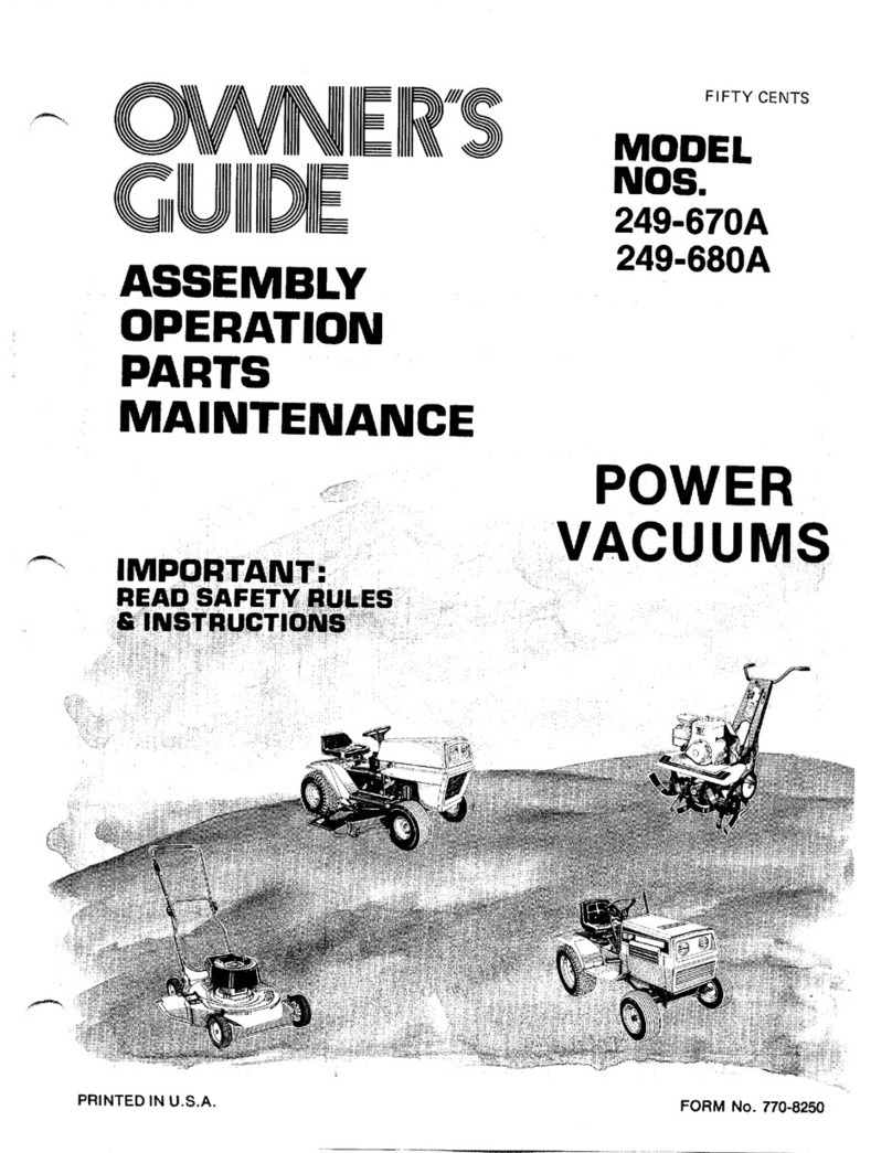 MTD 249-670A User manual
