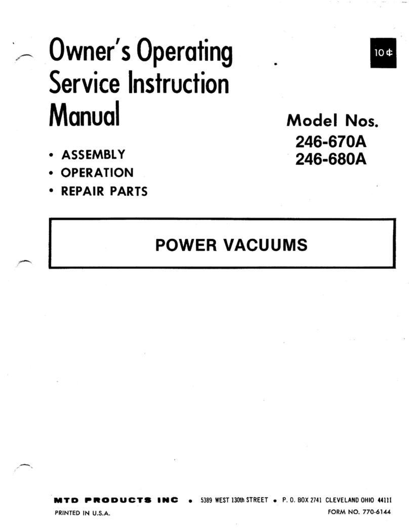MTD 246-670A Manual