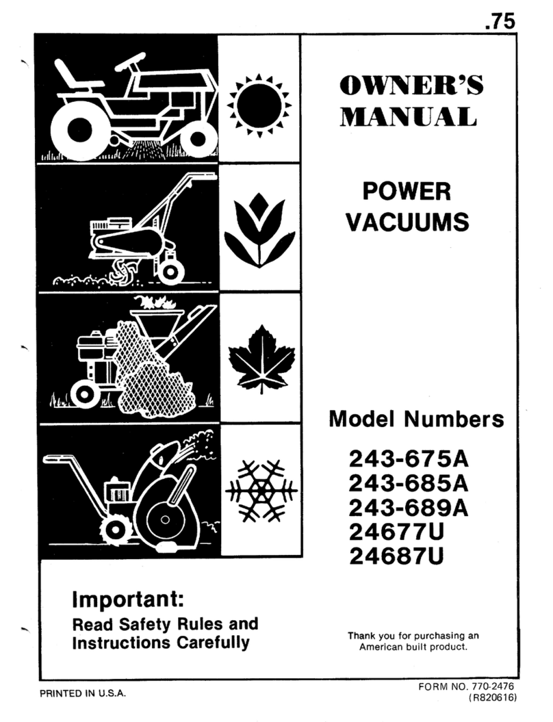 MTD 243-675A User manual