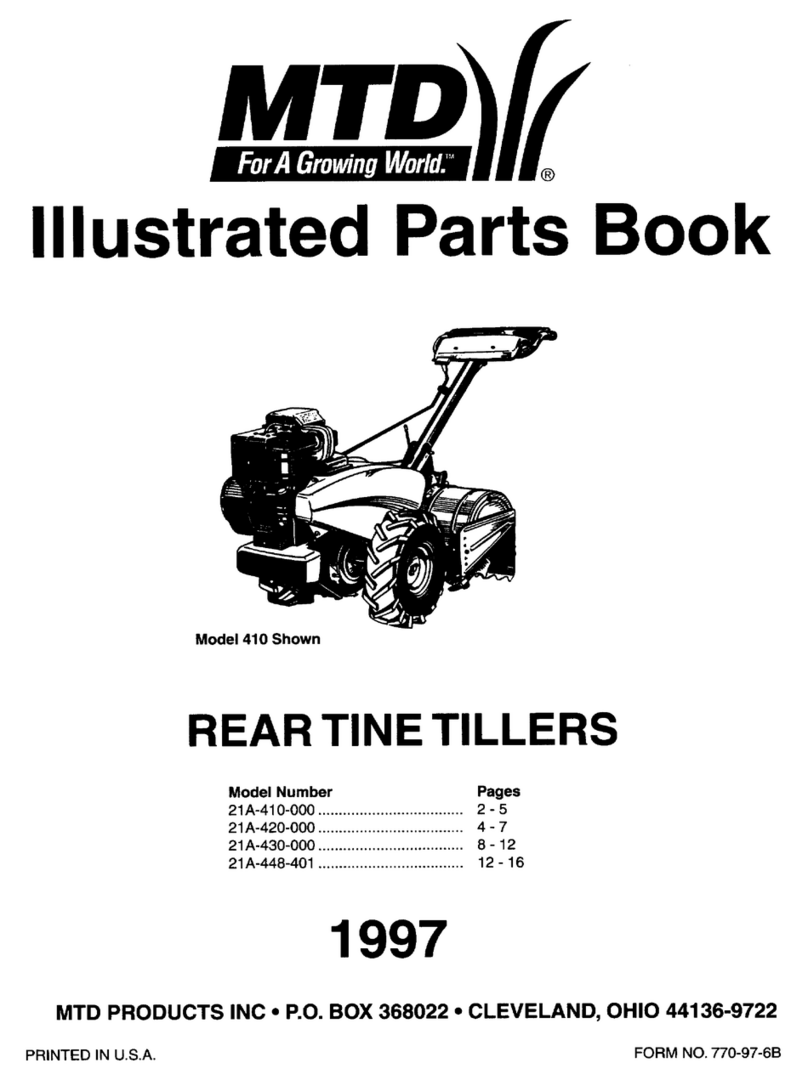 MTD 21A-410-000 Illustrated parts book