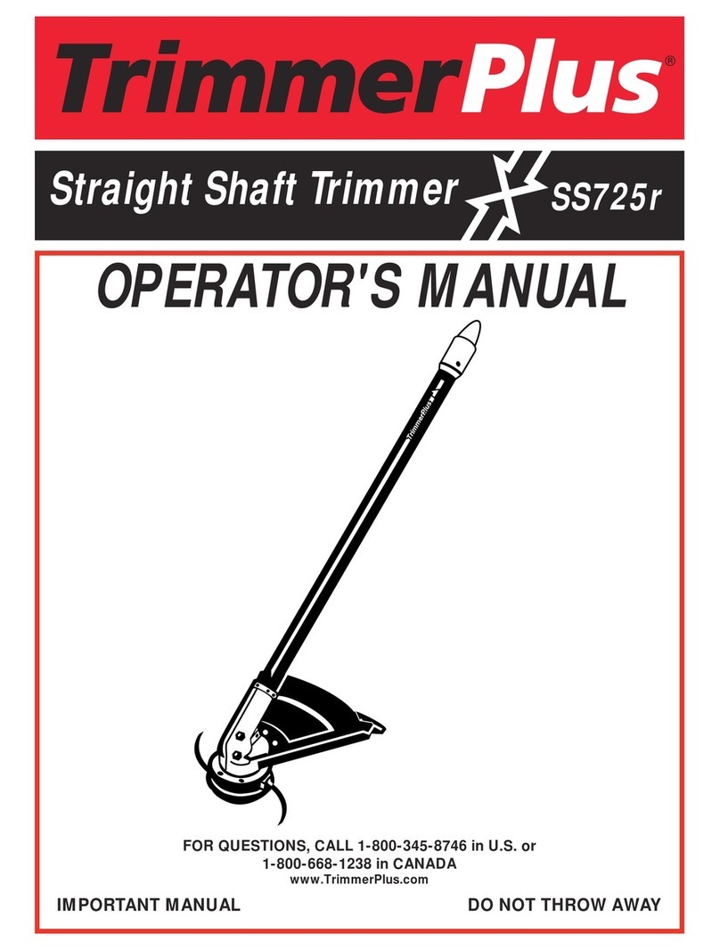 MTD TrimmerPlus SS725r User manual