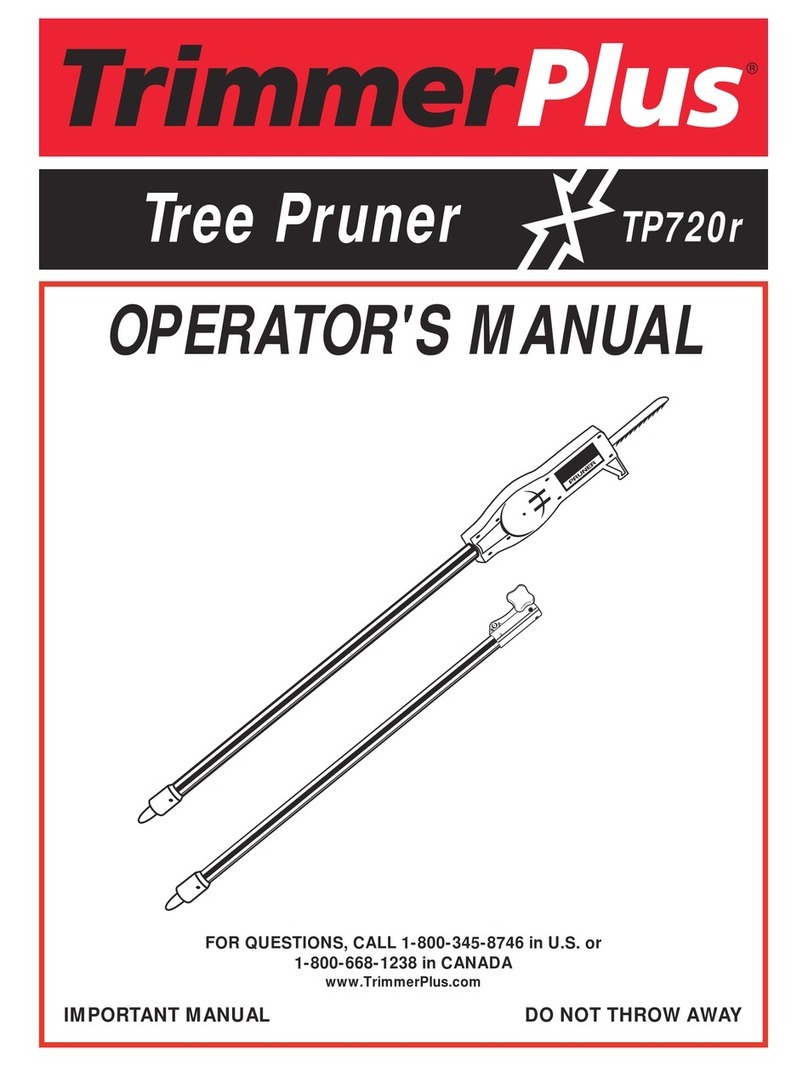 MTD TrimmerPlus TP720r User manual