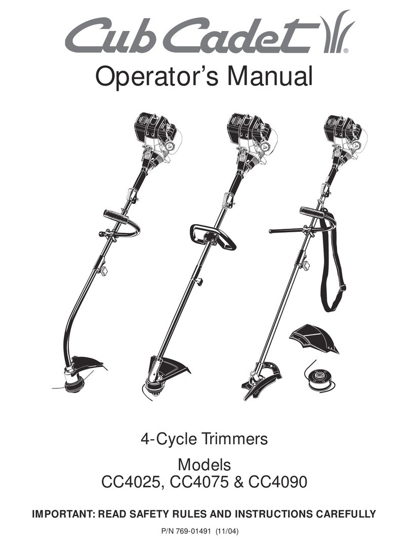 Cub Cadet CC4025 Operator's manual