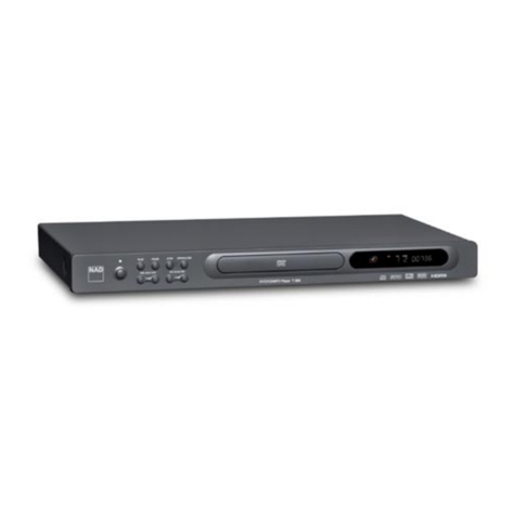 NAD T534 Specification sheet