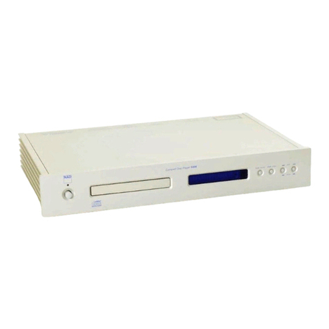 NAD S500 User manual