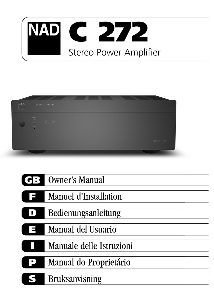 NAD C 272 User manual