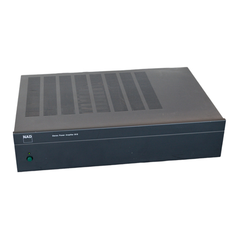 NAD 912 User manual