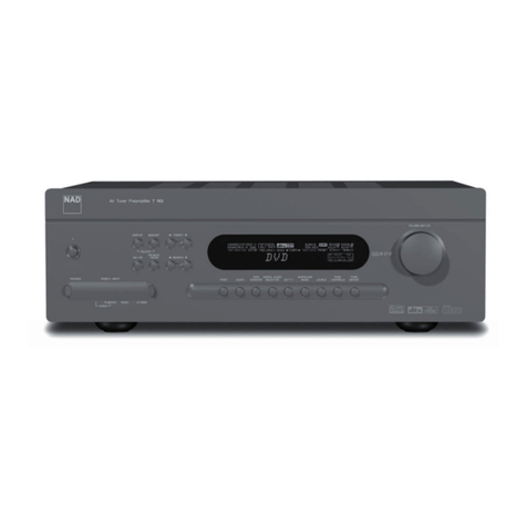 NAD 163AV owner's manual