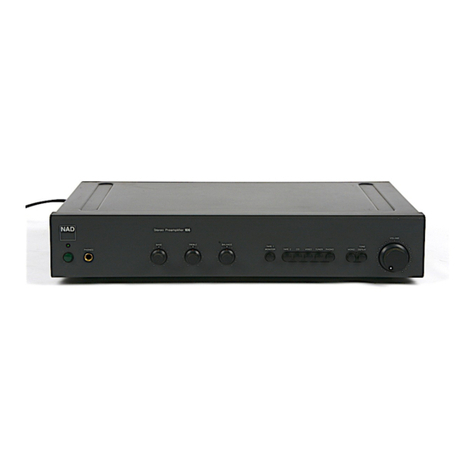 NAD 106 Specification sheet