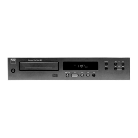 NAD 501 User manual
