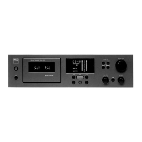 NAD 614 User manual