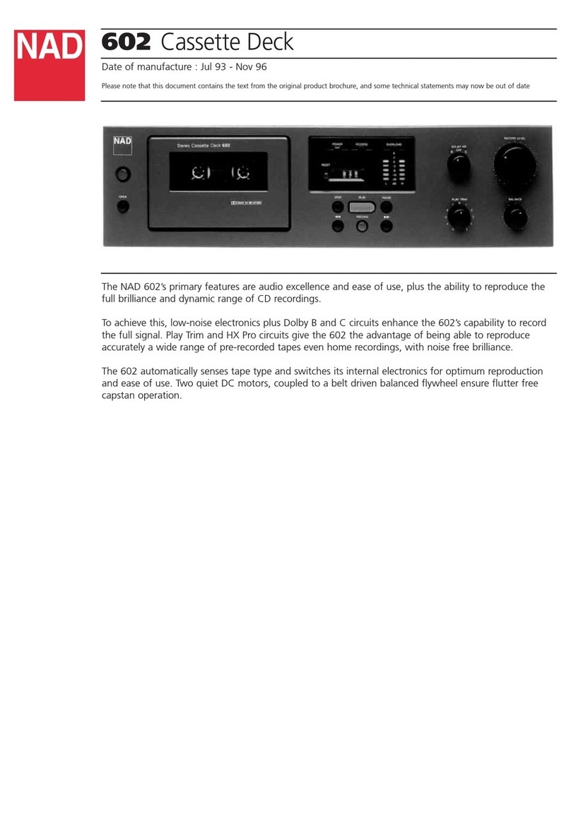 NAD 602 datasheet