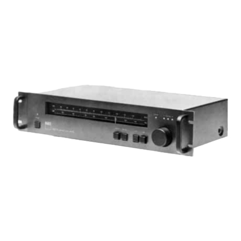 NAD 4020A User manual