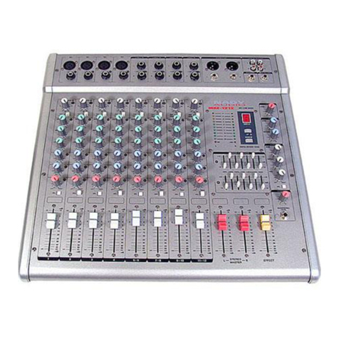 Nady Audio MXE-1212 owner's manual