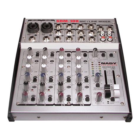 Nady Audio SRM-10X User manual