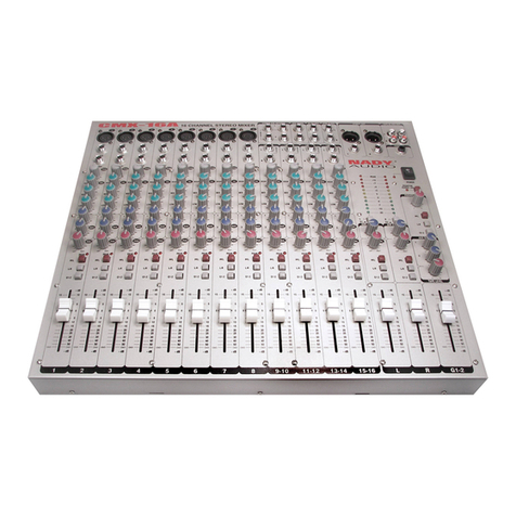 Nady Audio CMX-16A User manual