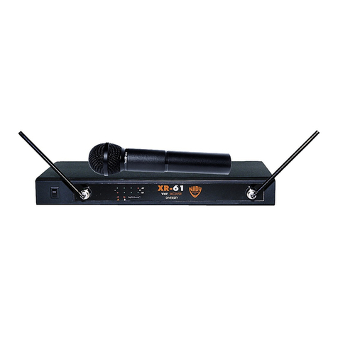 Nady Systems XR-61 User manual