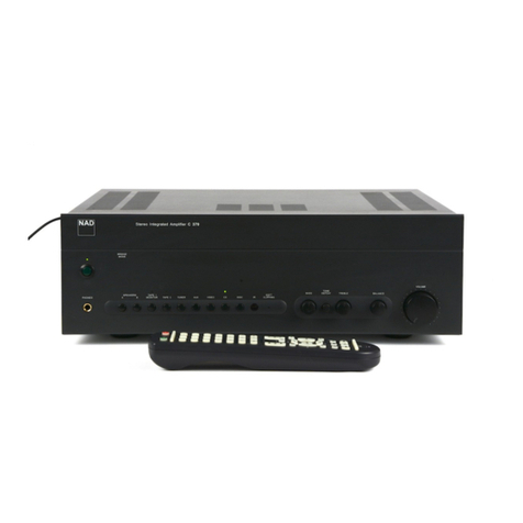 NAD C370 User manual