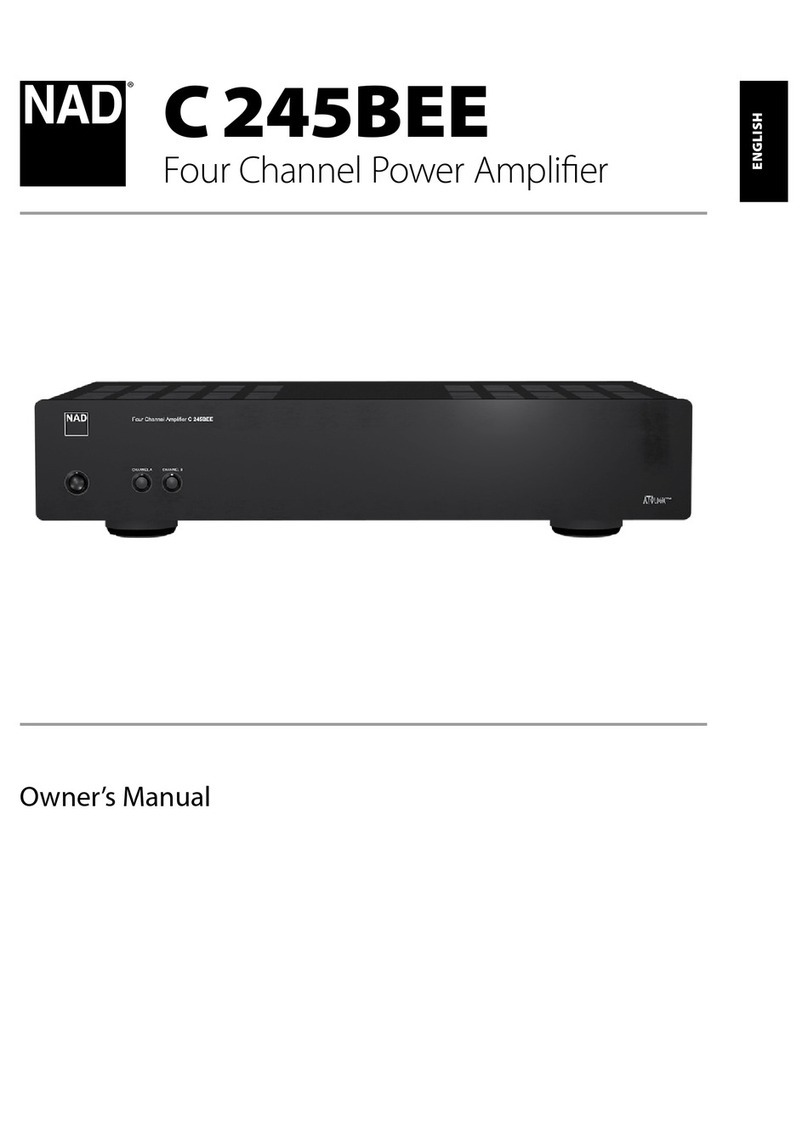NAD C 245BEE User manual