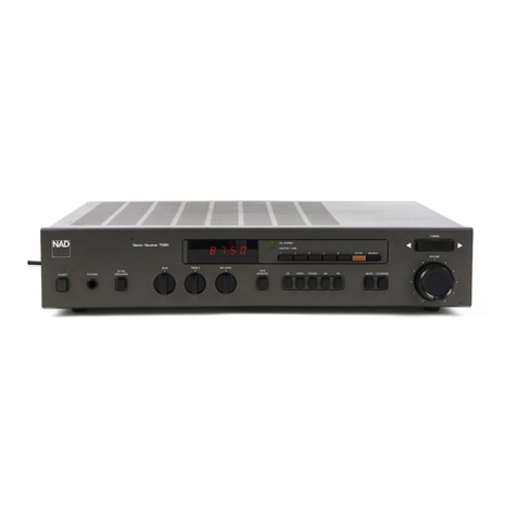 NAD 7020i Specification sheet