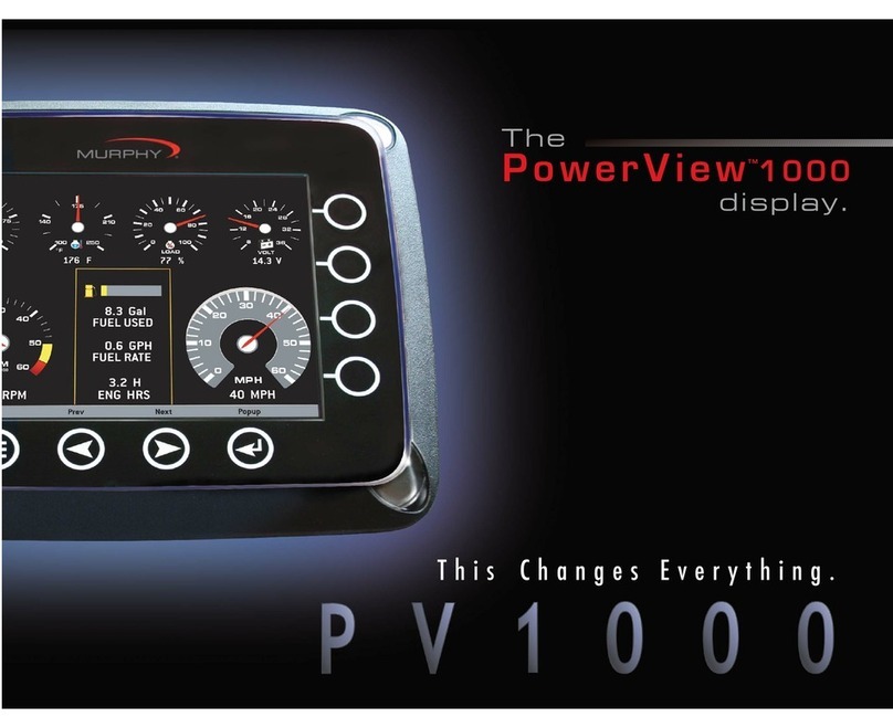 Murphy PowerView PV1000 User manual