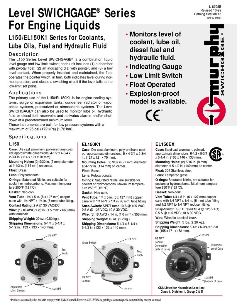 Murphy L150 Specifications