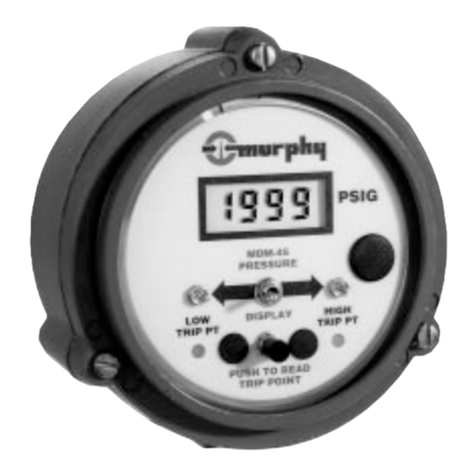 Murphy Digital Loop Monitor MDM45 User manual Murphy Digital Loop Monitor MDM45 User manual
