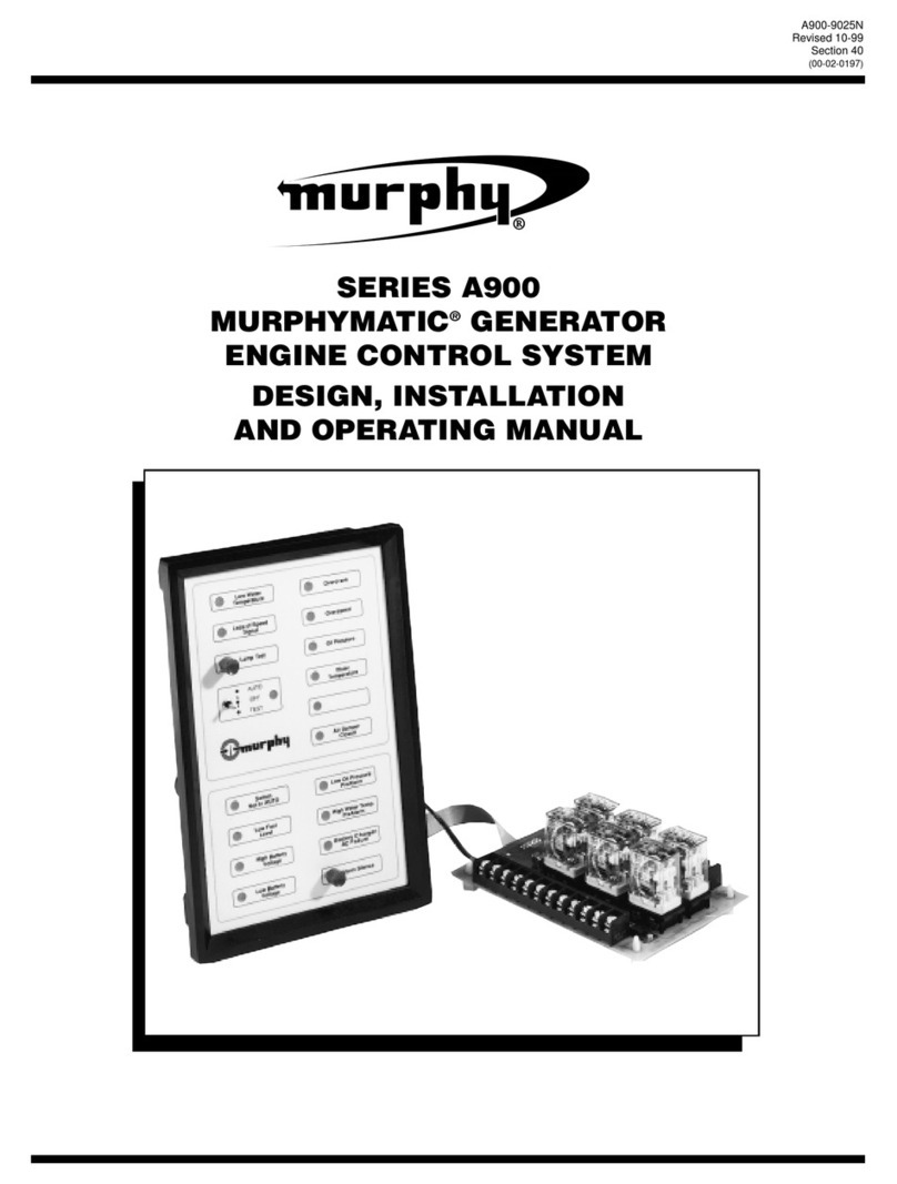 Murphy MURPHYMATIC A900 Series User manual