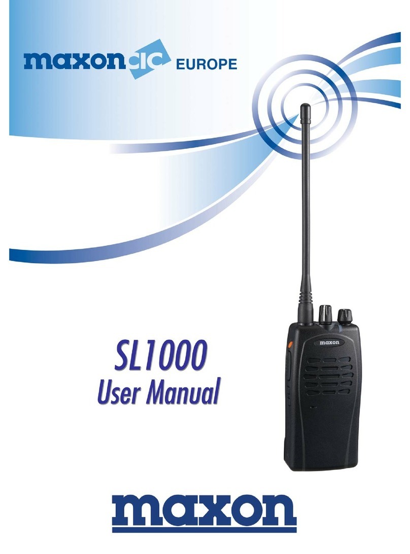 Maxon SL1000 user manual