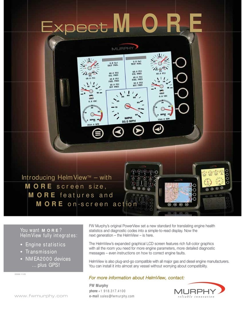 Murphy HelmView GPS Kit Owner's manual