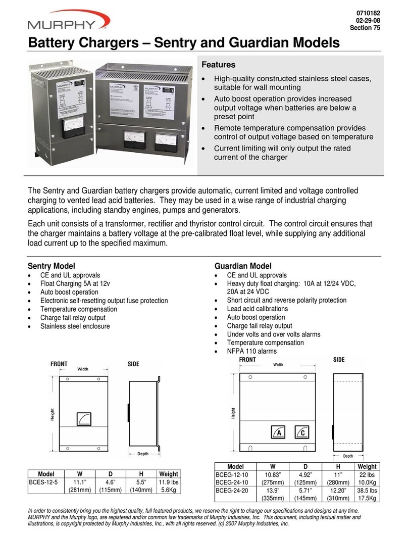 Murphy BCEG-12-10 User manual
