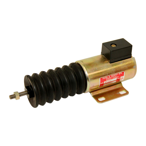 Murphy Pull/Push DC Solenoids RP2307B User manual