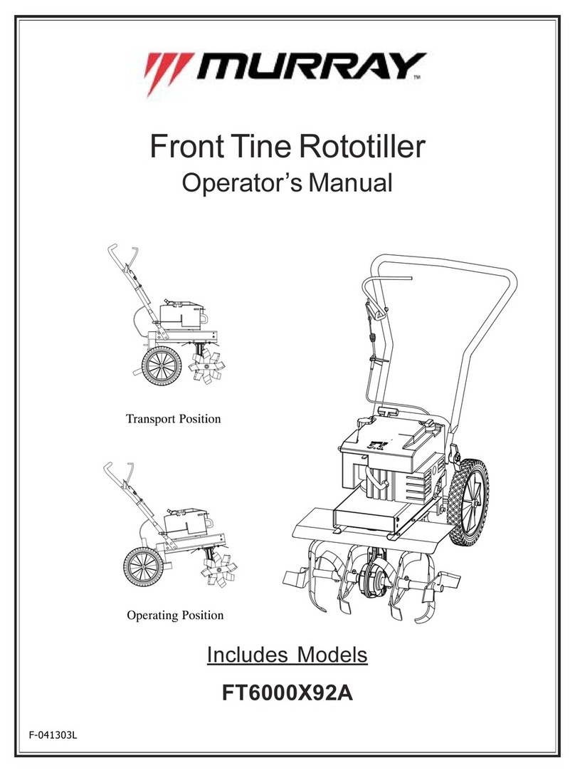 Murray FT6000X92A User manual